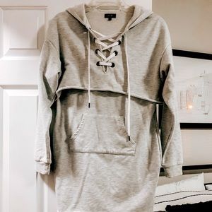 Live Love Gameday Sweatshirt Dress